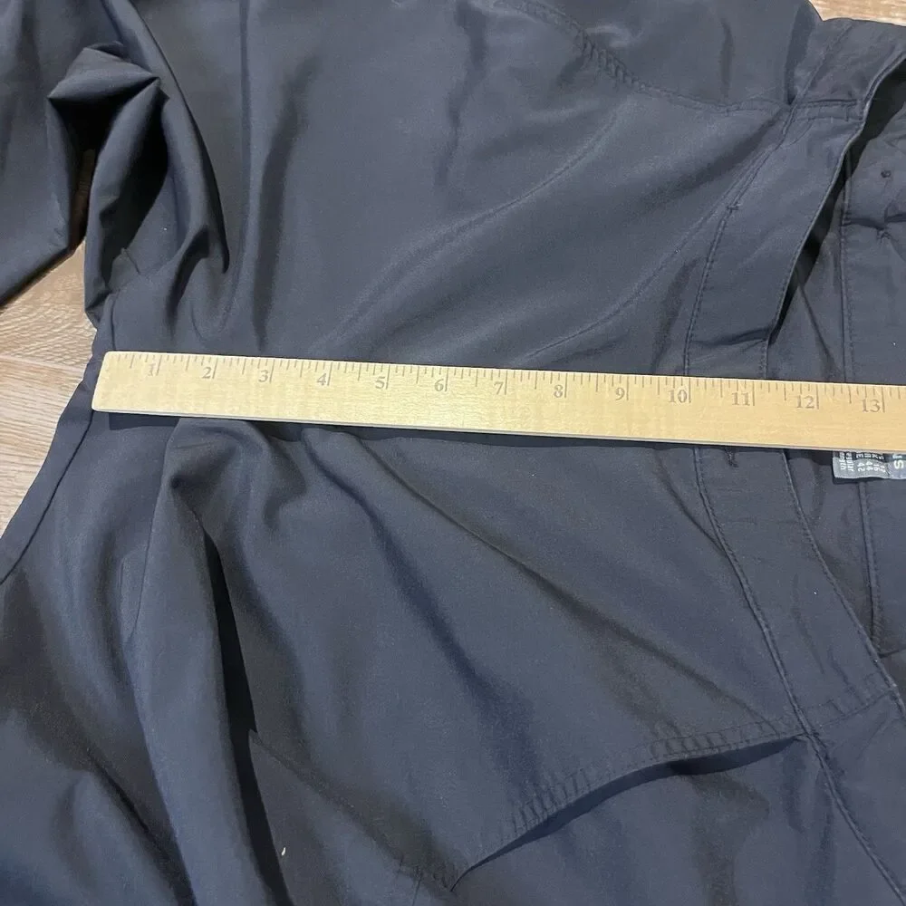 ROYAL ROBBINS Quick Dry Pants Women's Size 12 Black Adjustable Cuff Opening - Picture 7 of 13